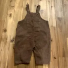BONITOブラウン オーバーオール XS