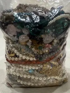 イミテーションアクセサリー 真珠系多め まとめ売り 約2.5kg