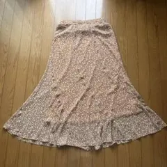 earth music ecology 花柄フレアスカート