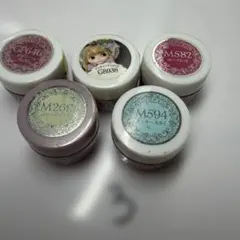 ジェルネイルカラーセット 5色