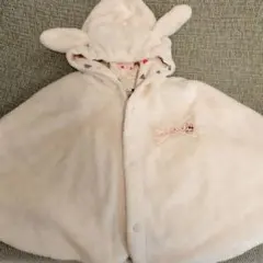 ニットプランナー　 　 うさ耳ベビー ポンチョ