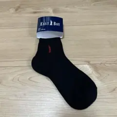 EASTBOY ソックス ブラック 23-25cm 黒色靴下のサムネイル