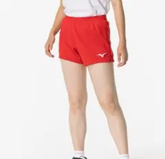 Mizuno バレーボール ショートパンツ レッド