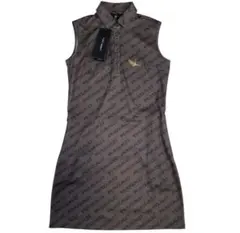 【極美品】1PIU1UGUALE3 ワンピース Mサイズ 現行モデル 総柄ロゴ 1piu1uguale3 - 【極美品】1PIU1UGUALE3 ワンピース Mサイズ