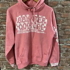 COUNTER CULTURE ピンク パーカー L