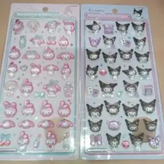 【正規品】ボンボンドロップシールミニ サンリオ マイメロディ&クロミ　セット