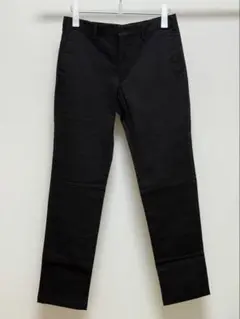 UNIQLO ユニクロ スリムフィットチノ①パンツ Lサイズ ブラック