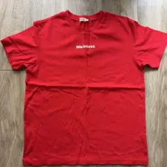 mikiHOUSE ロゴ刺繍 半袖Tシャツ レッド Sのサムネイル