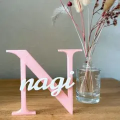 2026年最新】イニシャルオブジェの人気アイテム - メルカリ