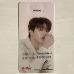 TREASURE イルデ HMV 特典 ブックマーク しおり ジョンファン