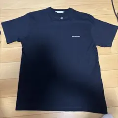 バレンシアガ BALENCIAGA ミニロゴプリント 半袖 Tシャツ ブラック 