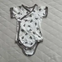 【ベビー服】　前開きロンパース　70〜80cm