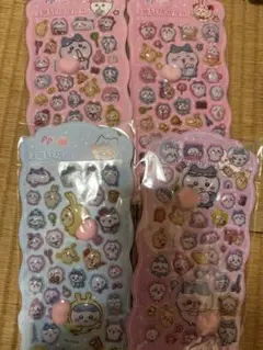 PP 立体シールセット 猫・動物キャラクター