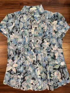 MOGA 花柄シフォンブラウスのサムネイル