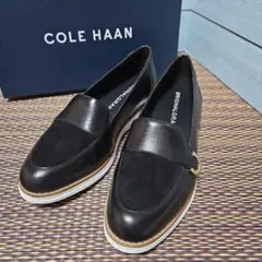 COLE HAAN PG C BUCKLE LOAFER 7.5 B　黒