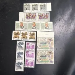 中国切手セット 歴史的デザイン