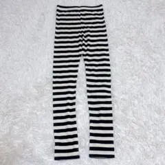【美品】devirock デビロック ボーダー柄 レギンス スパッツ 150