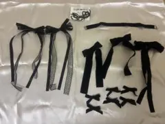 ブラック リボンセット