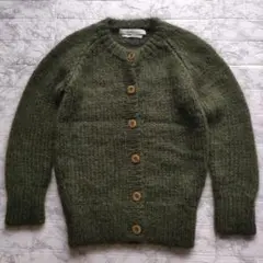 BEAMS カーディガン ANTI VINTAGE ダークグリーン - メルカリ