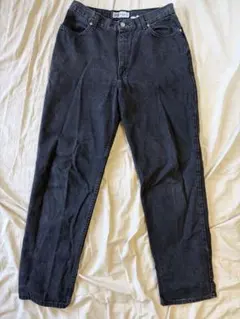 Faded Glory Relaxed Fit ブラックデニムパンツのサムネイル