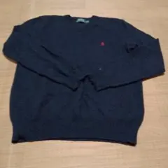 POLO RALPH LAUREN Vネックニット ネイビー