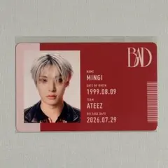 ATEEZ BAD 渋谷　タワレコ　ラキロト　ミンギ　8枚 ATEEZ BAD 渋谷 タワレコ ラキロト ミンギ 8枚 - メルカリ