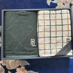 新品ラルフローレン　フェイスタオル2枚セット