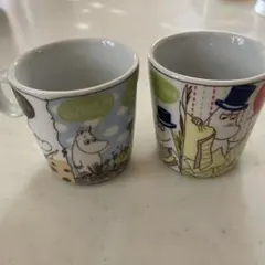 ムーミン　マグカップsmallサイズ2個セット