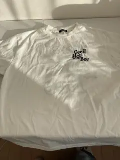 CECIL McBEE ホワイト 半袖 Tシャツ