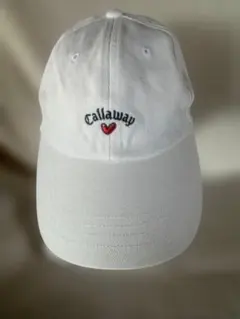 Callaway ホワイトキャップ ハートロゴ