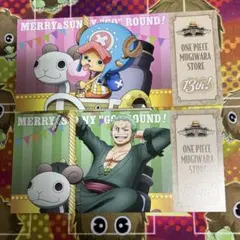 ワンピース 麦わらストア13周年特典 チケット風カード セット - メルカリ