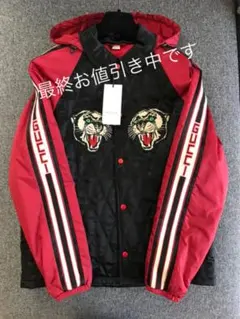 【未使用品&値下げ交渉可能】GUCCIブルームス柄ナイロンジャケット 未使用品&値下げ交渉可能】GUCCIブルームス柄ナイロンジャケット