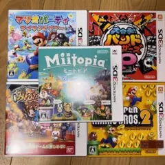 ニンテンドー3DS ゲームソフトセット 5本