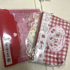 mikko サンリオキャラクターズ当りくじ ステッカーなど3点セット