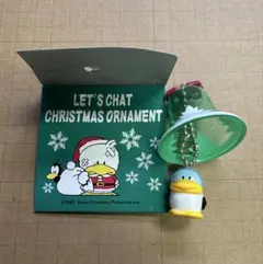 レッツチャット 1997年製 クリスマス ベル オーナメント キーホルダーのサムネイル