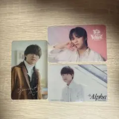 なにわ男子　大橋和也　クリアソロカード　トレカ