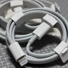 【純正・新品未使用】Apple Lightning - USB-Cケーブル3本