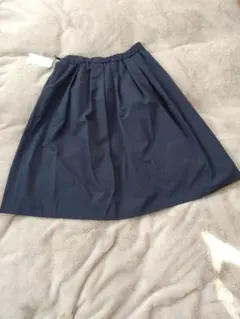 新品タグ付き│INDIVI│フレアスカート│紺色│サイズ13│通勤