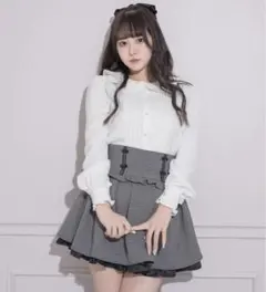 pium タックフレアドーリーミニスカート