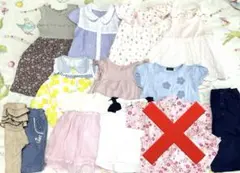 ♡女の子♡80 夏服　まとめ売り　ブランド多め　かわいい　21点