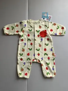 新品タグ付き はらぺこあおむしのロンパース 70