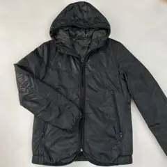 G-star RAW ブラックナイロンジャケット フード付き