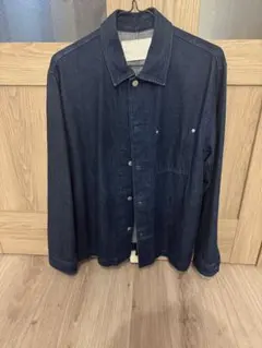 COS ダークブルーデニムジャケット　Lサイズ MINIMAL DENIM JACKET ミニマルデニムジャケット ブルー｜COS コス