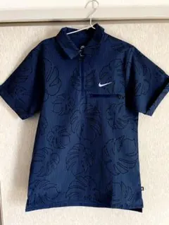 廃番　未使用　Nike SB 半袖シャツ　モンステラ　シアサッカー