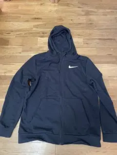 Nike Dri-FIT ブラックパーカー M