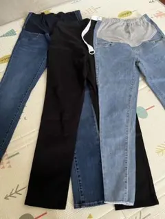 UNIQLO マタニティパンツ 3本セット Mサイズ