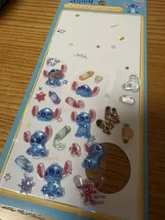 【正規品】ボンボンドロップシール　ディズニー　使いかけ　スティッチ　おまけ付き