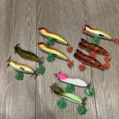 ヘドン スロープノーズ マグナムトーピード ビッグバド チャガー 他