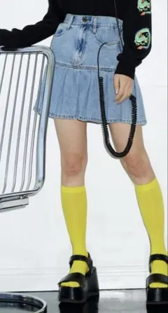 新品未使用　プニュズ　デニムスカート　サイズ3