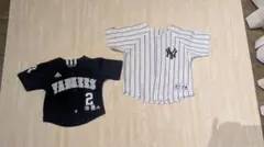 ベビーユニフォーム　ヤンキース　ジーター　MLB キッズユニフォームのサムネイル